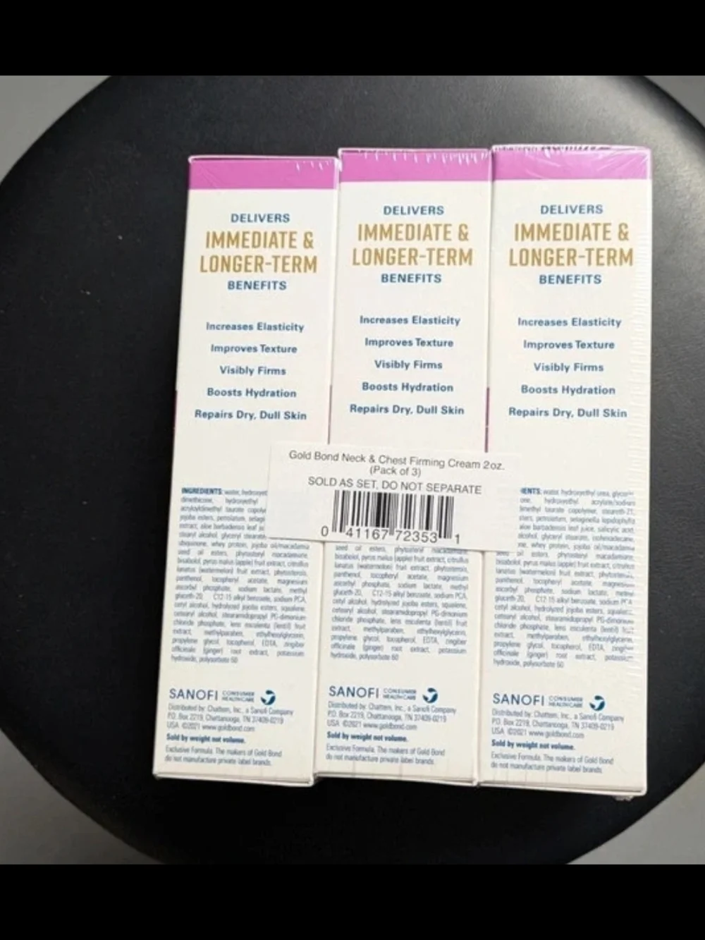Gold Bond Age Renew Neck & Chest Firming Cream ~ 3 Pack
